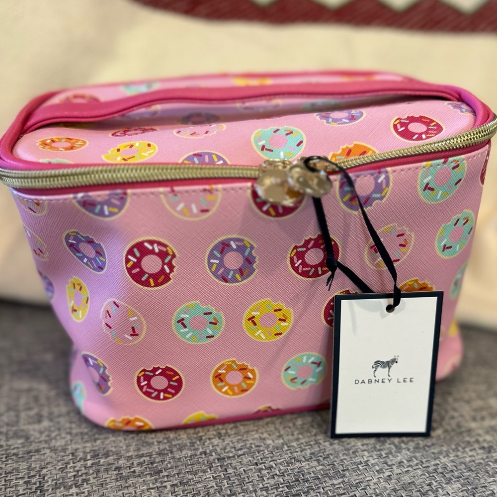 Dabney Lee - Pink Donut Pattern
Cosmetic Bag